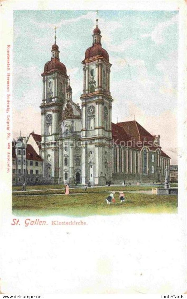 St Gallen SANKT GALLEN SG Klosterkirche