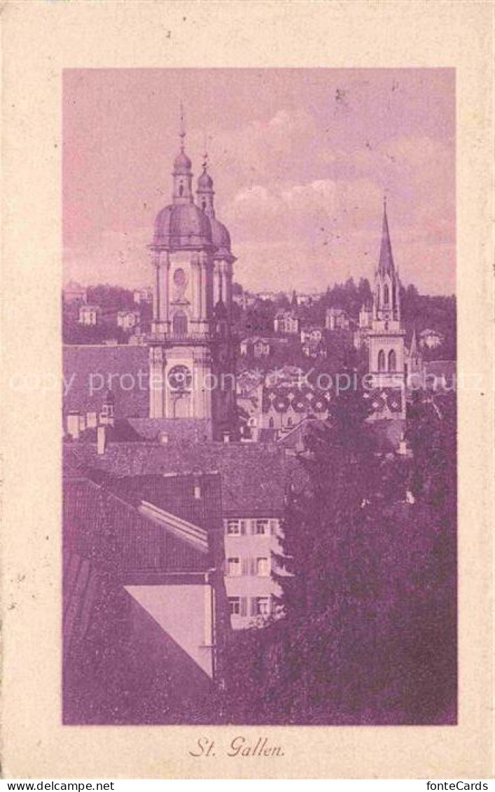 St Gallen SANKT GALLEN SG Klosterkirche