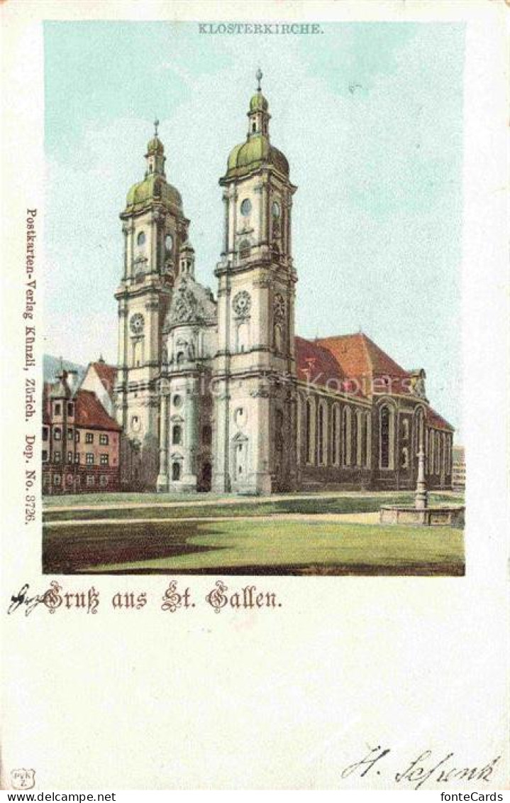 St Gallen SANKT GALLEN SG Klosterkirche