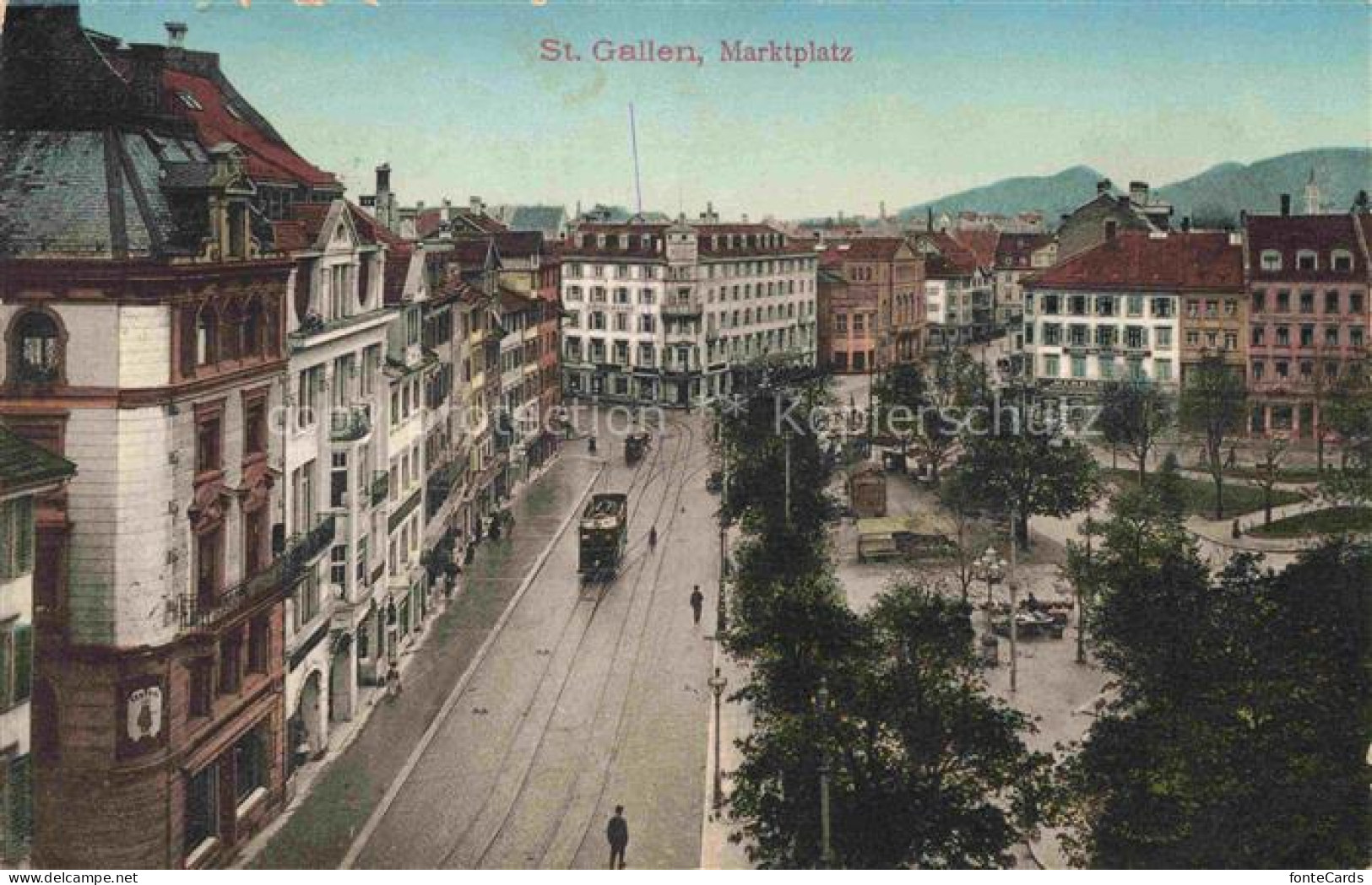 St Gallen SANKT GALLEN SG Marktplatz