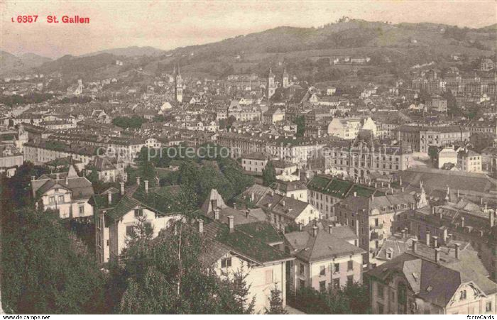 St Gallen SANKT GALLEN SG Panorama
