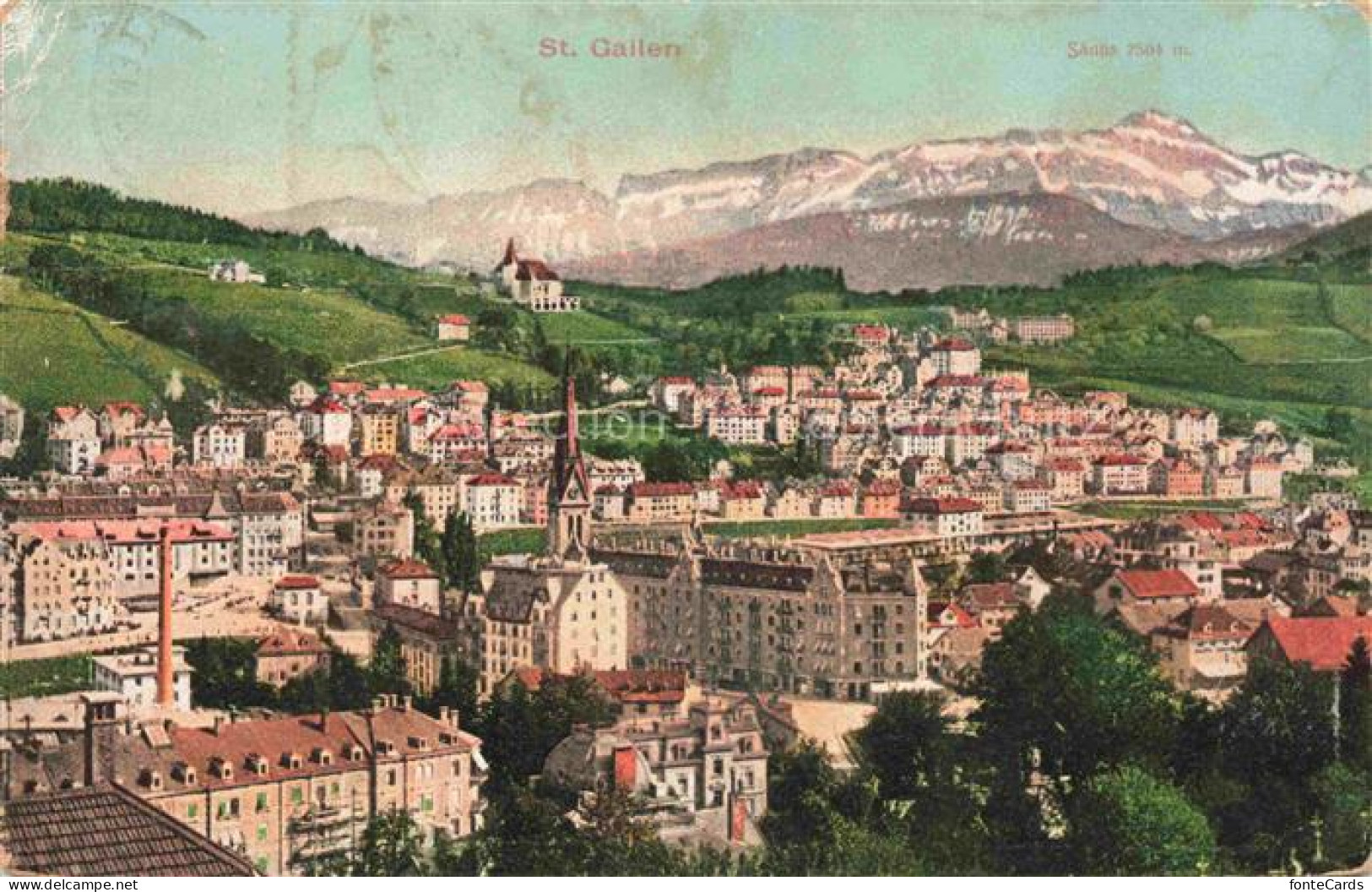 St Gallen SANKT GALLEN SG Panorama