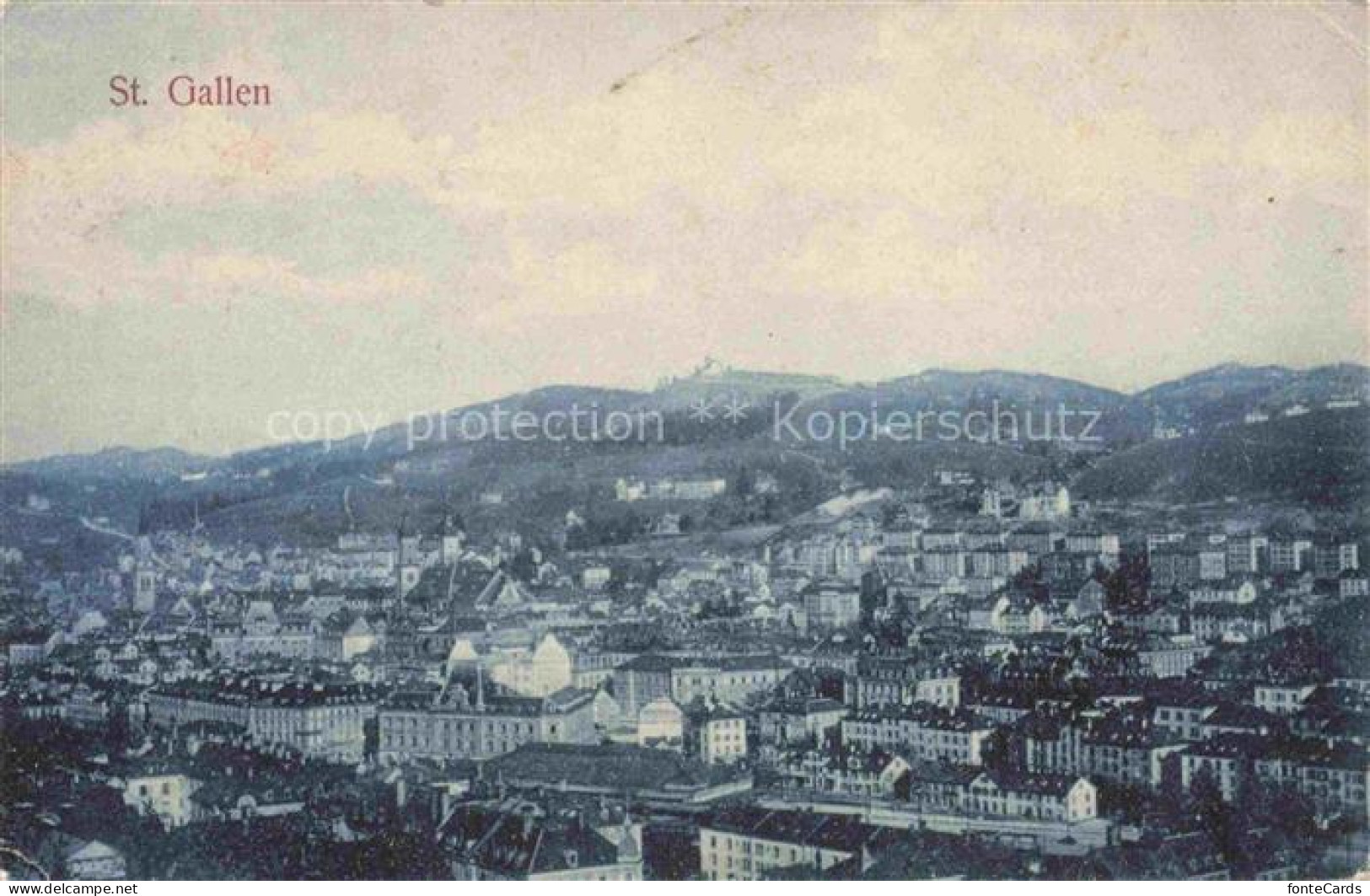 St Gallen SANKT GALLEN SG Panorama