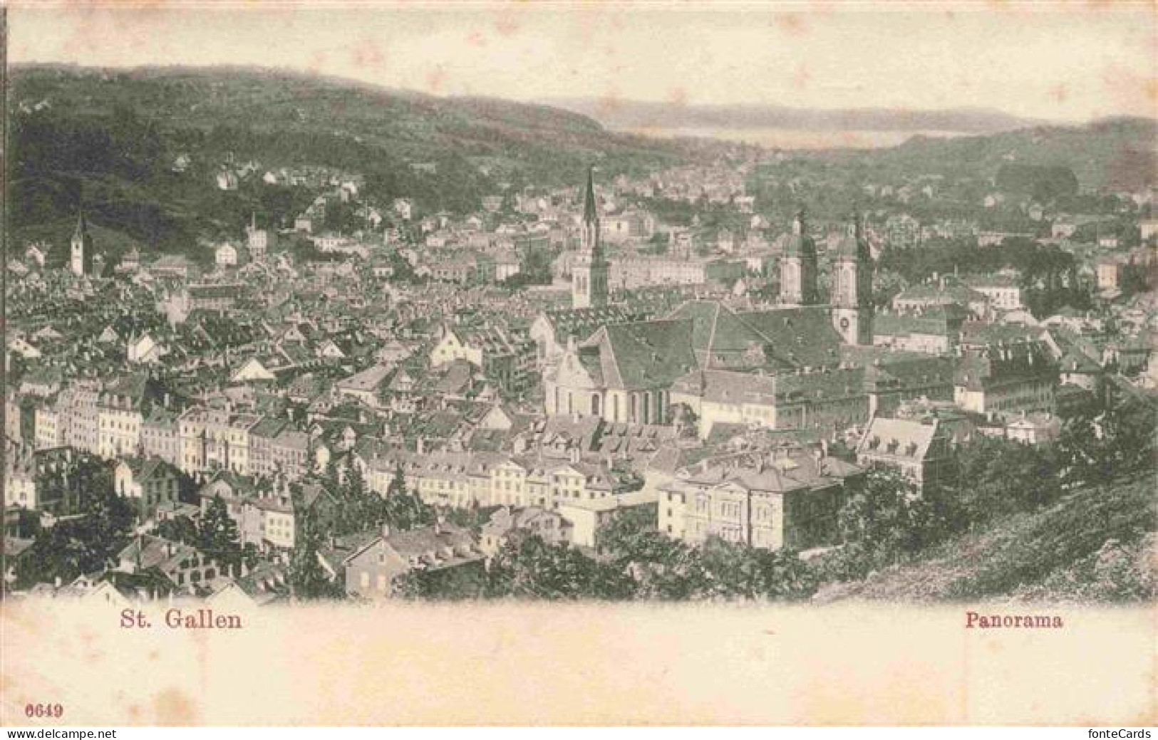 St Gallen SANKT GALLEN SG Panorama