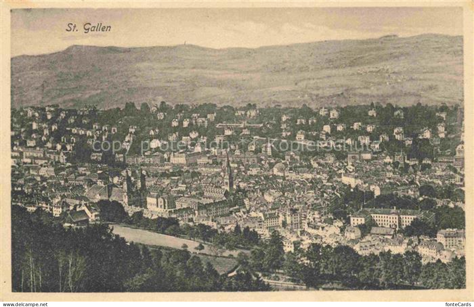 St Gallen SANKT GALLEN SG Panorama