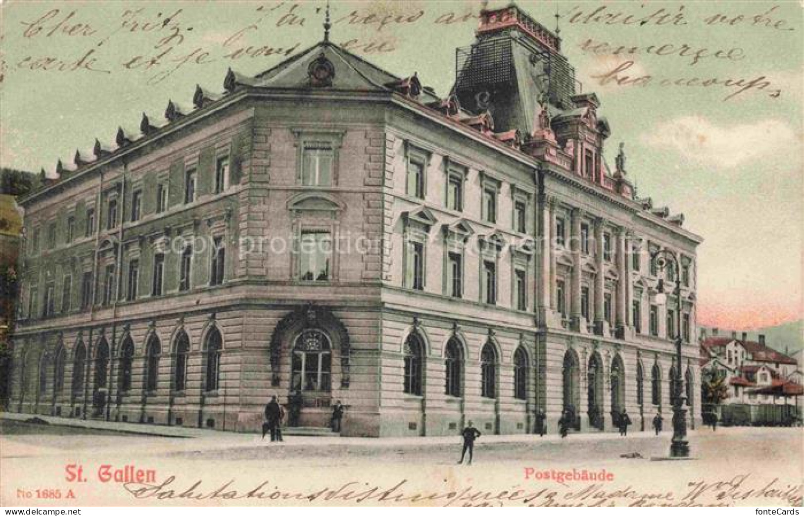 St Gallen SANKT GALLEN SG Postgebaeude