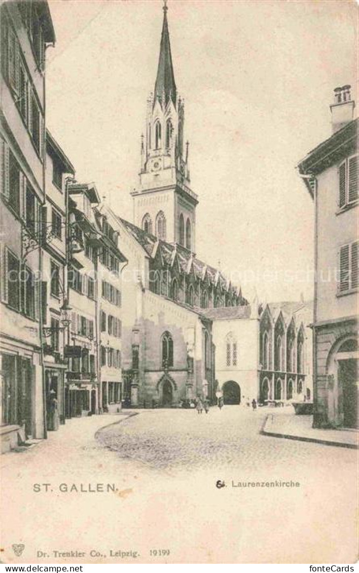 St Gallen SANKT GALLEN SG St Laurenzenkirche