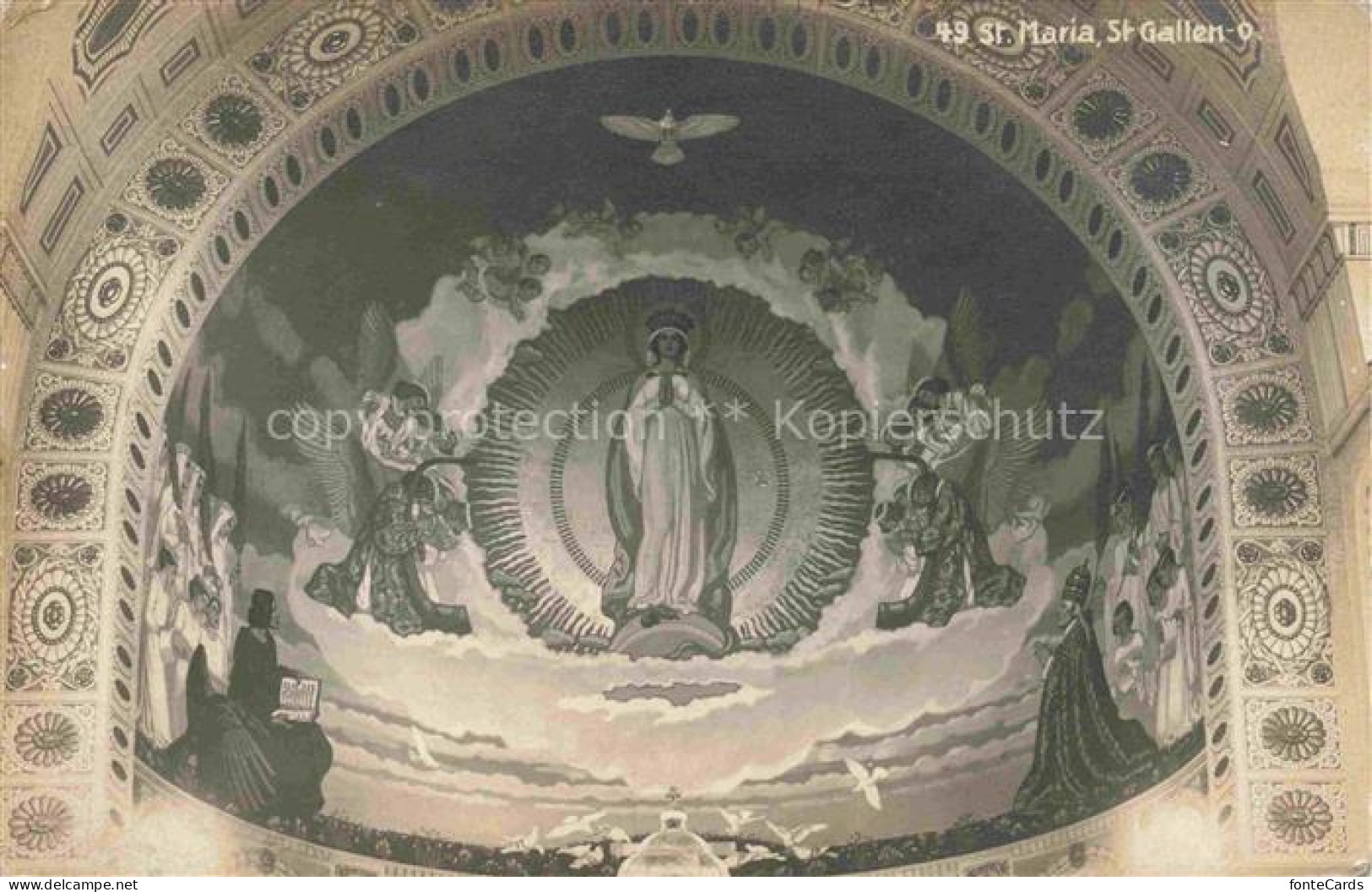 St Gallen SANKT GALLEN SG St. Maria Heiligenfigur