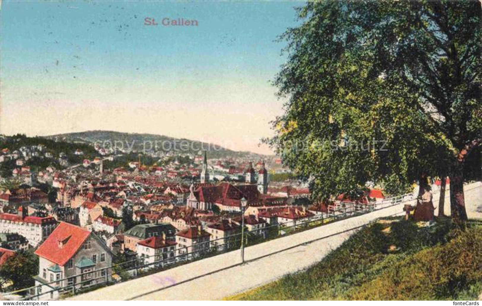 St Gallen SANKT GALLEN SG Teilansicht