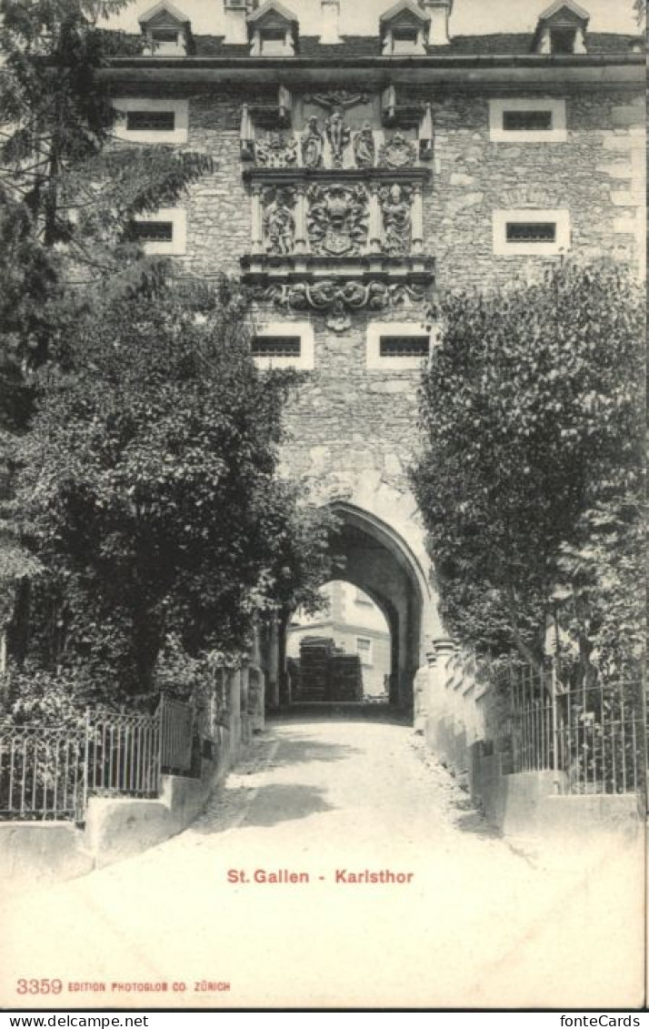 St Gallen SG St Gallen Karlstor