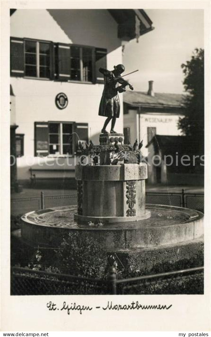 St Gilgen Salzkammergut Mozartbrunnen