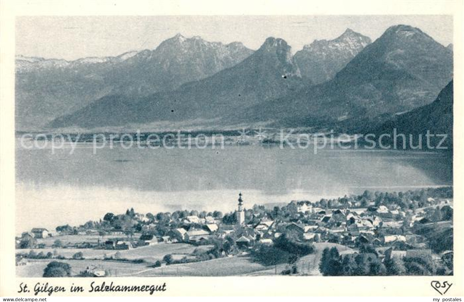 St Gilgen Wolfgangsee Panorama
