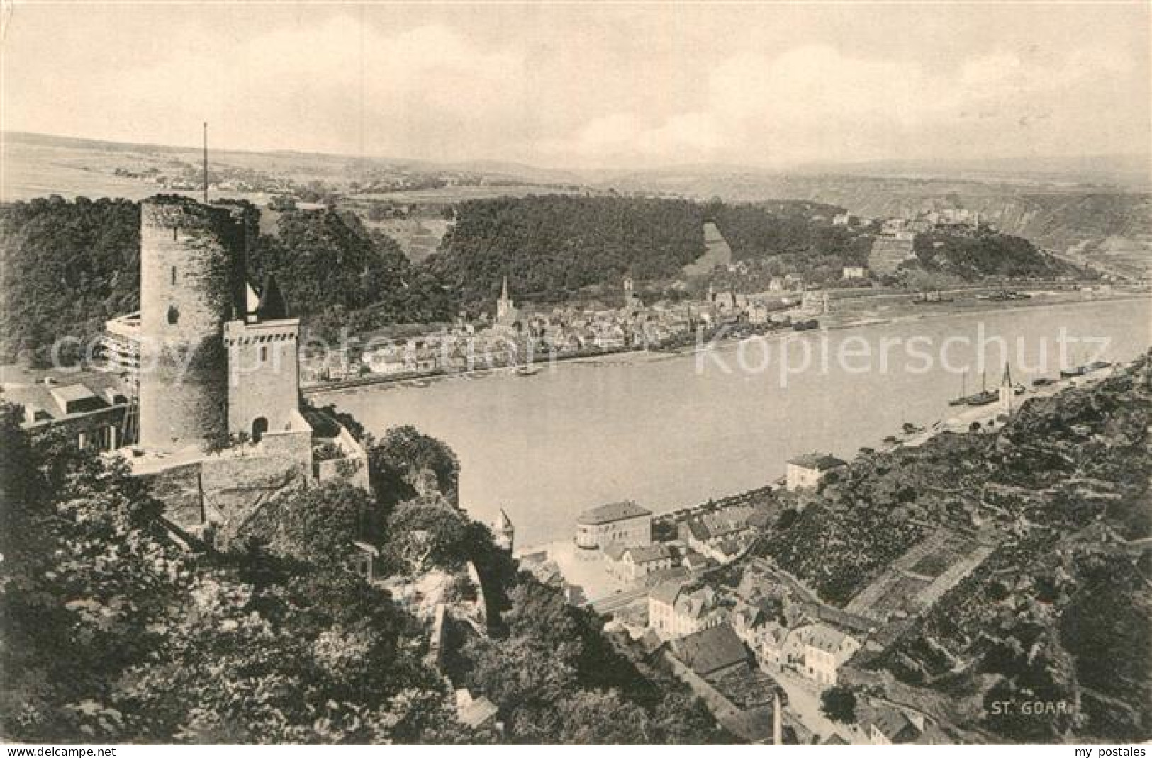 St Goar Burg Katz
