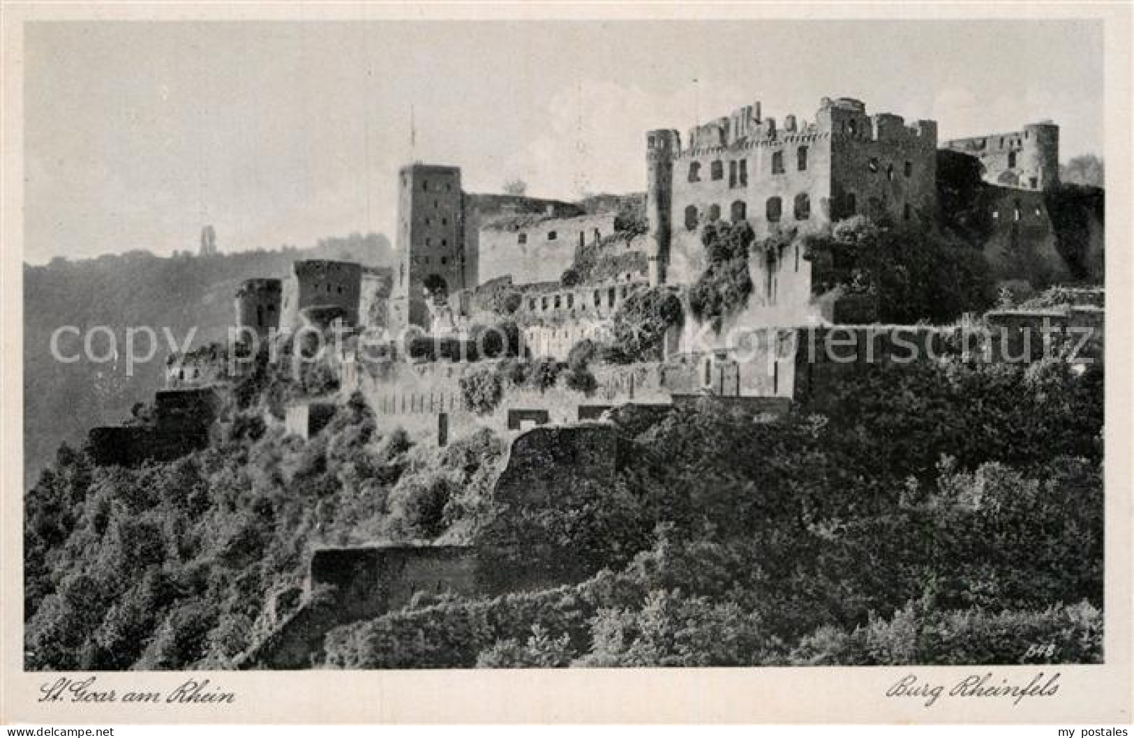 St Goar Burg Rheinfels