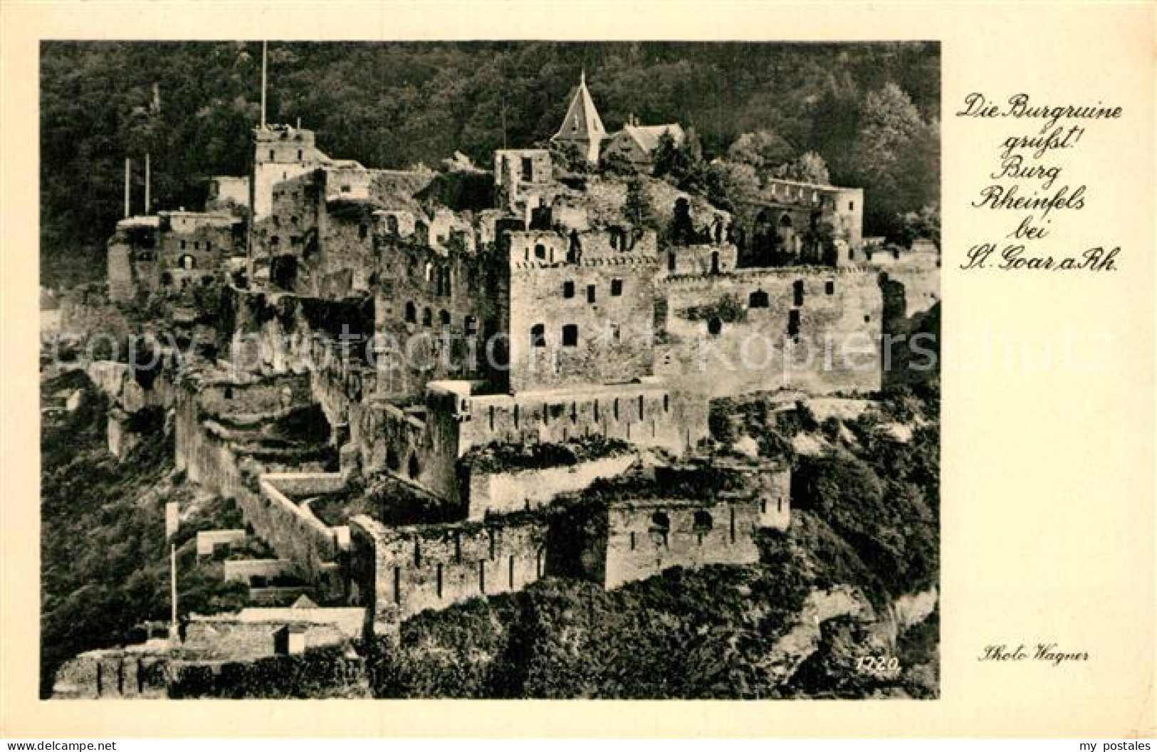 St Goar Burgruine Rheinfels