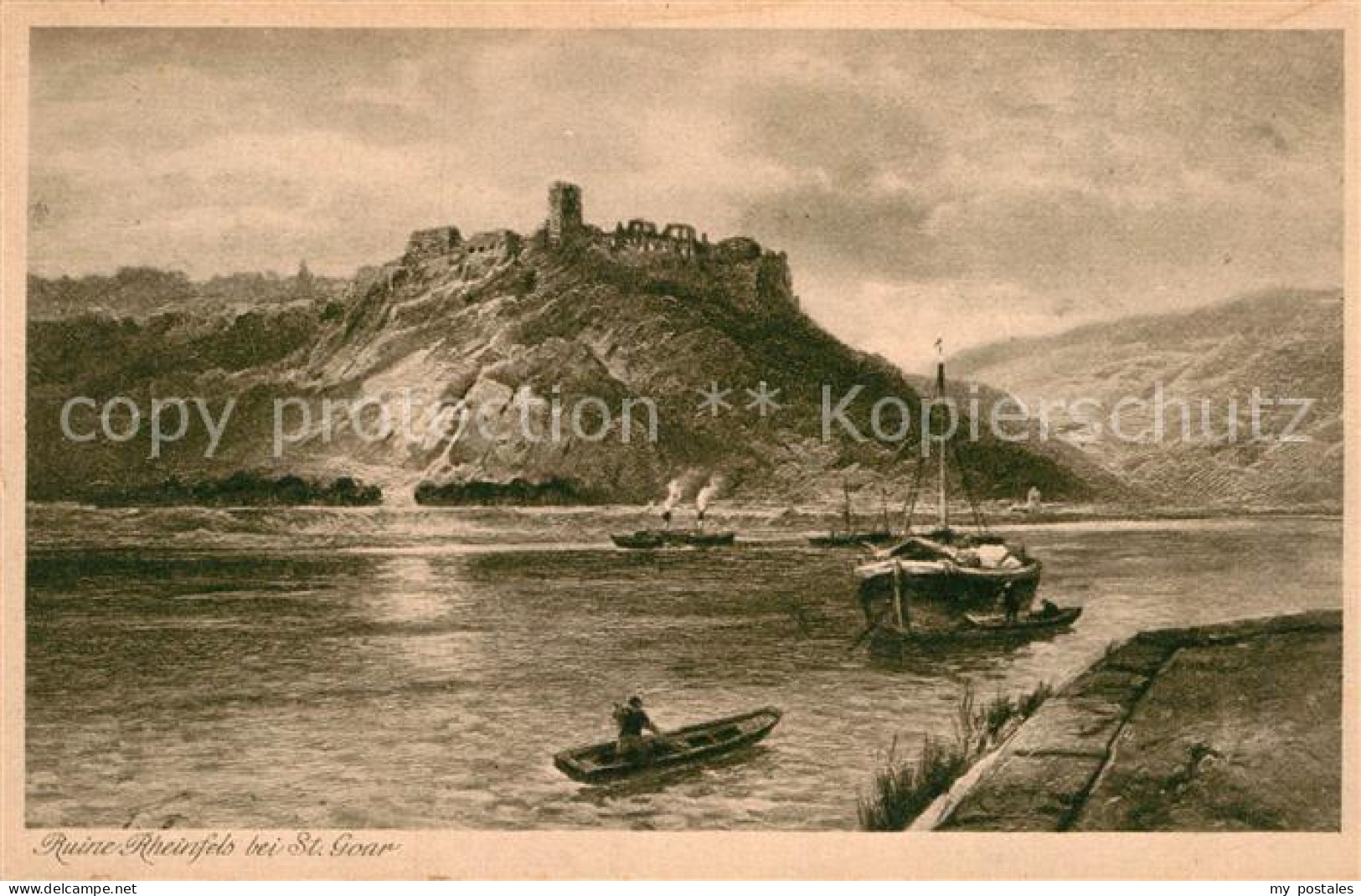 St Goar Ruine Rheinfels