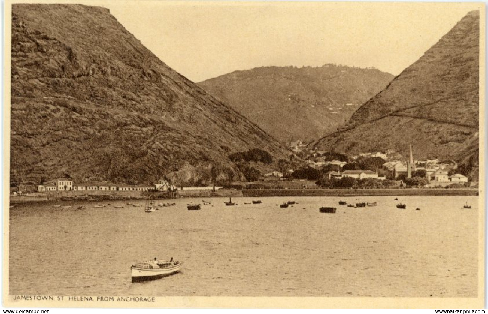 St Helena Jamestown from Anchorage ed Pharmacy