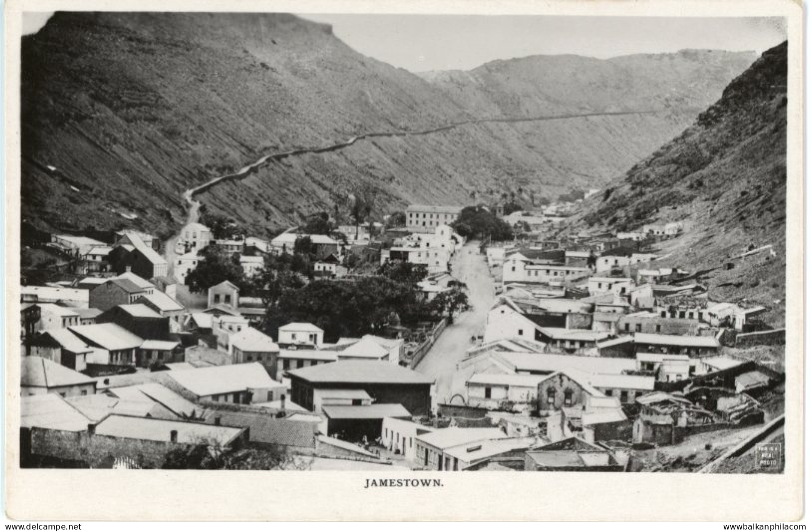 St Helena Jamestown photocard