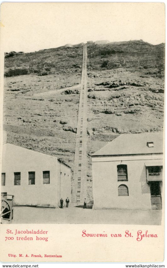 St Helena St Jacob's Ladder Dutch card