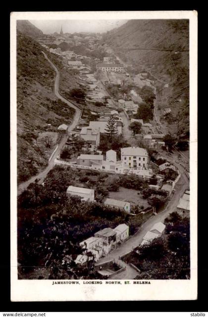 SAINTE-HELENE - JAMESTOWN LOOKING NORTH