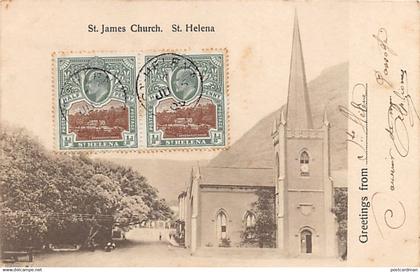 ST. HELENA - St. James Church - SEE SCANS FOR CONDITION - Publ. T. Jackson