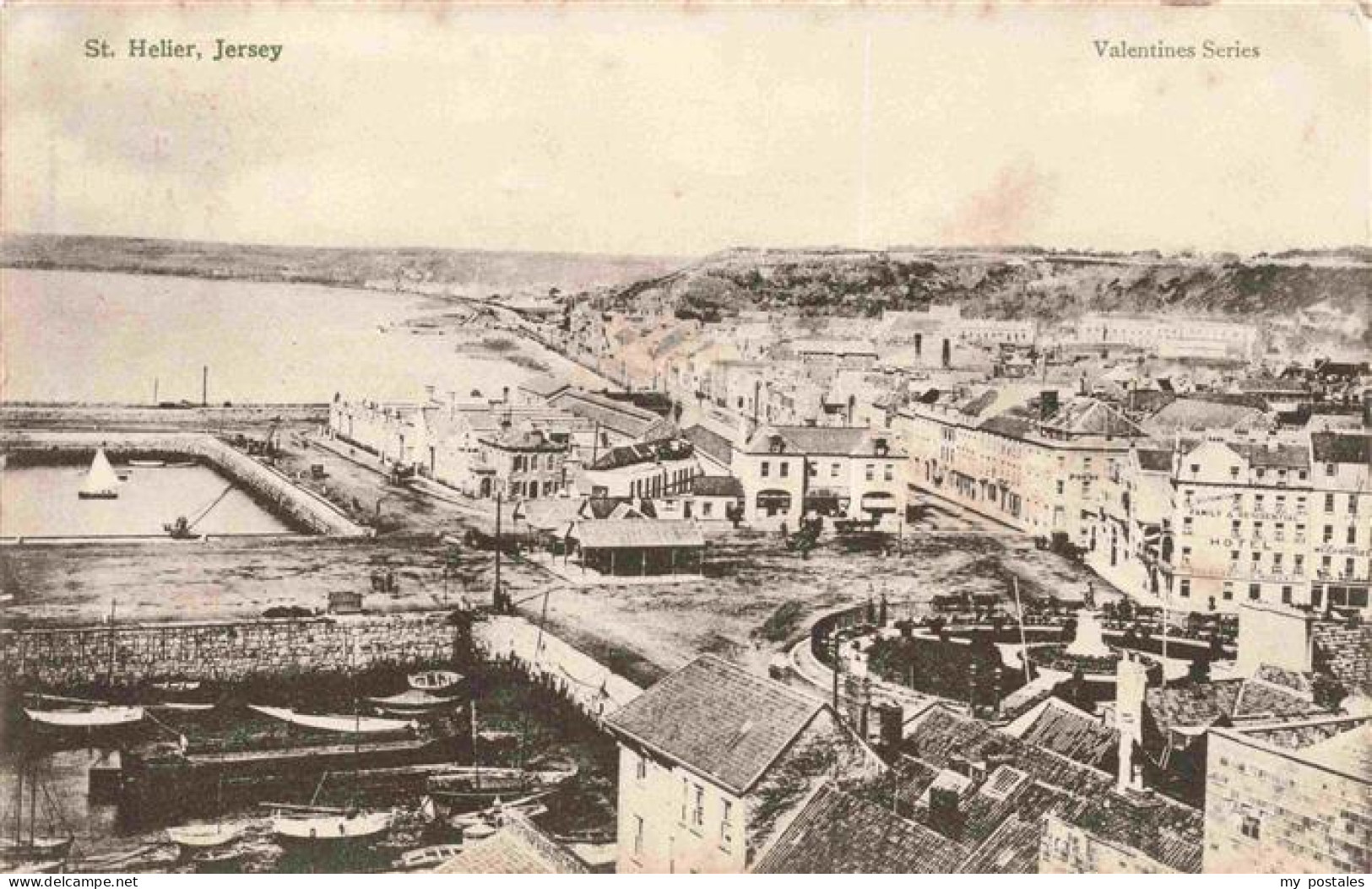 St Helier Saint Helier Jersey UK Vue générale