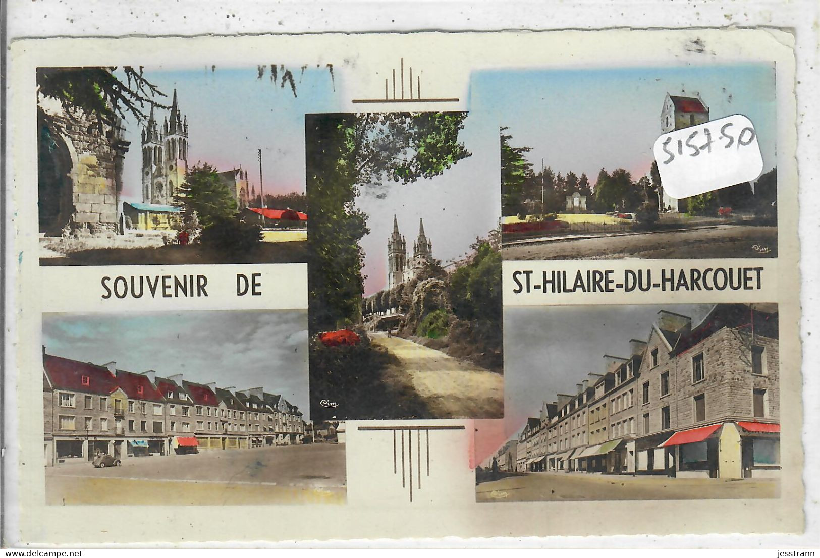 ST-HILAIRE-DU-HARCOUET- SOUVENIR DE SAINT-HILAIRE-DU-HARCOUET