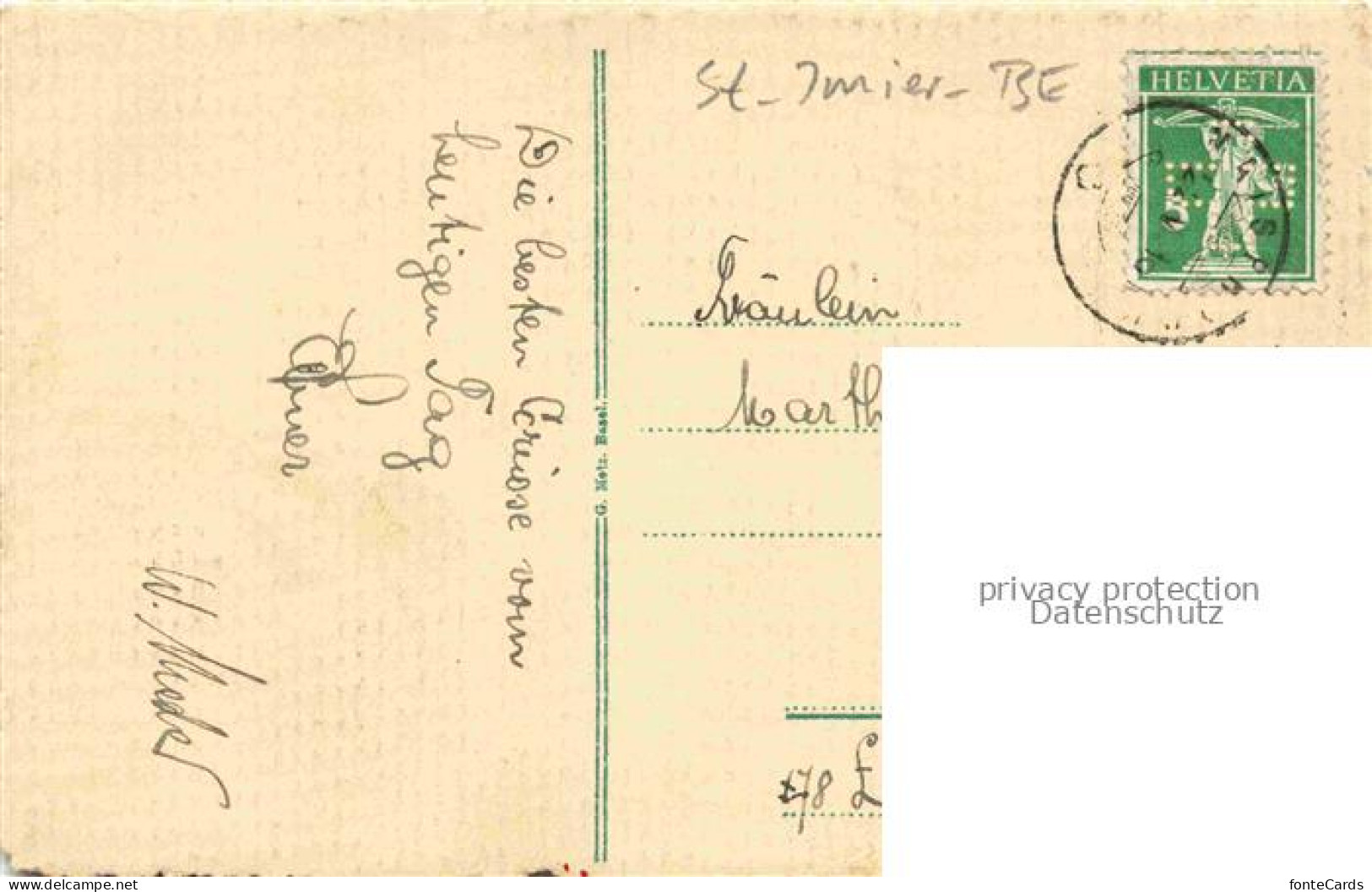 St Imier Courtelary BE Aussichtsturm auf dem Sonnenberg