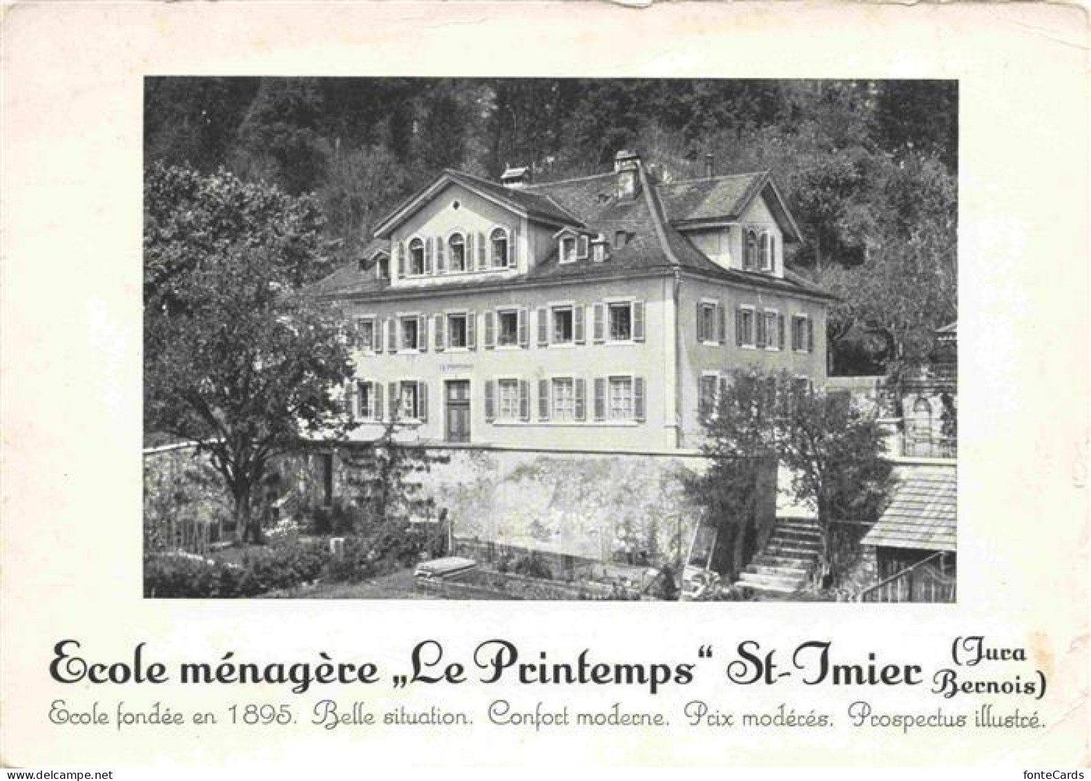 St Imier Courtelary BE Ecole ménagère Le Printemps