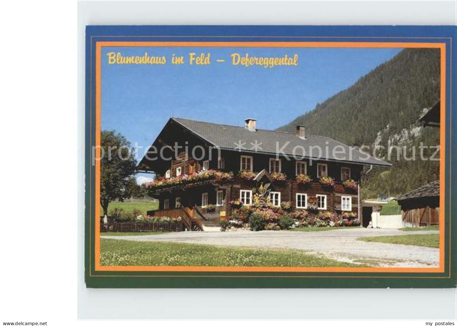 St Jakob Defereggen Blumenhaus im Feld Defereggental
