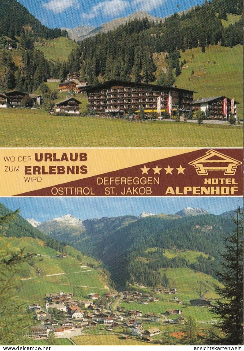 St.Jakob, Defereggental, Tirol, Hotel Alpenhof gl1980? #G4395
