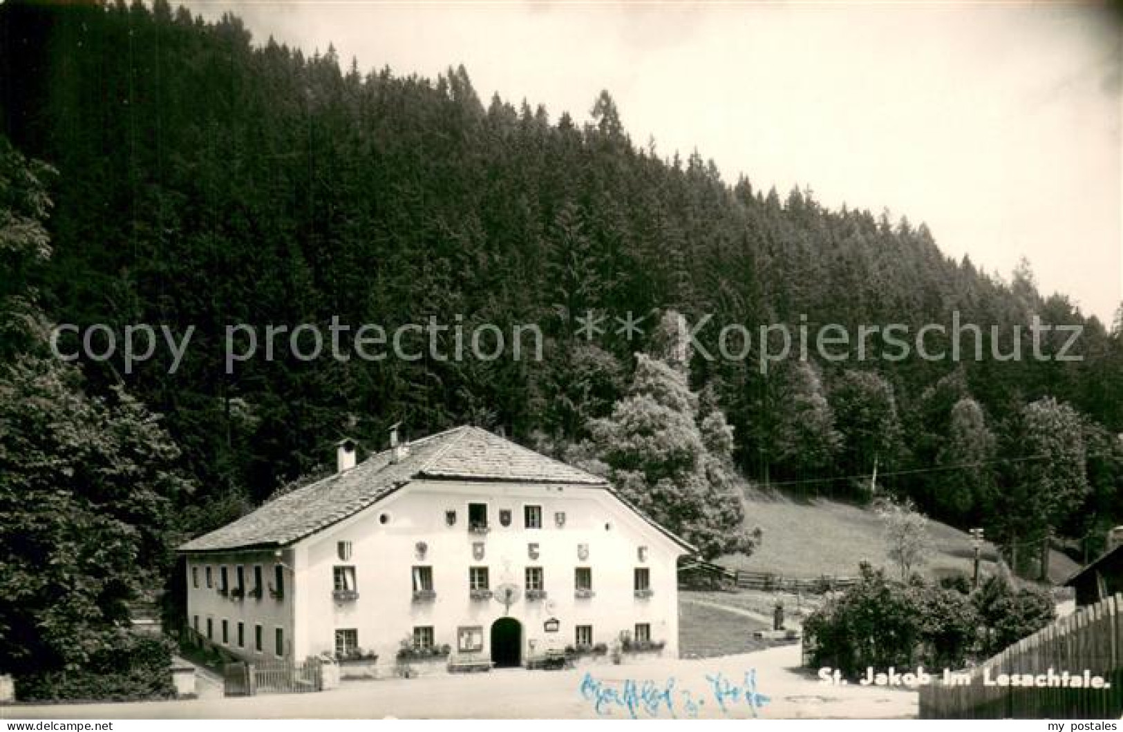 St Jakob Lesachtal Haus Aussenansicht