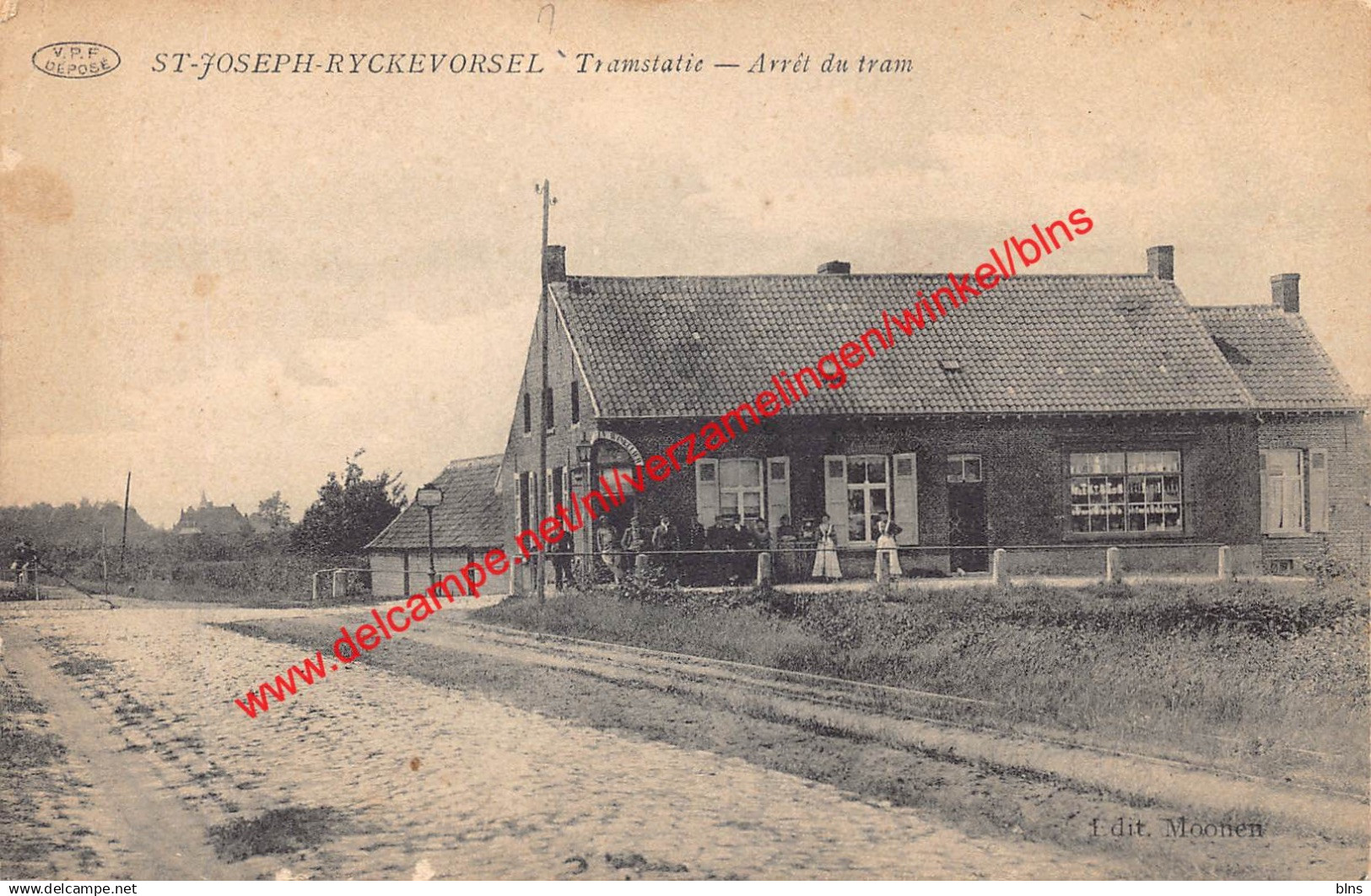 St-Joseph-Ryckevorsel - Tramstatie - Arrêt du tram - Rijkevorsel