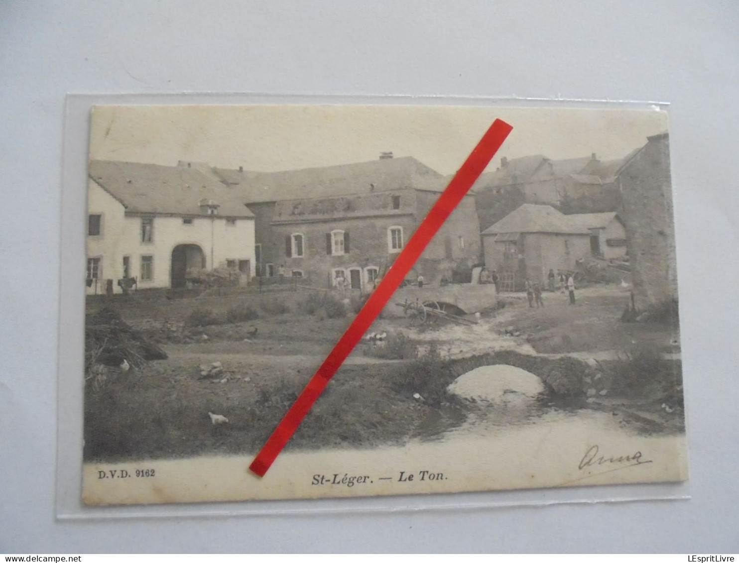 ST LEGER Le Ton Animée  Saint Léger  Carte Postale Précurseur