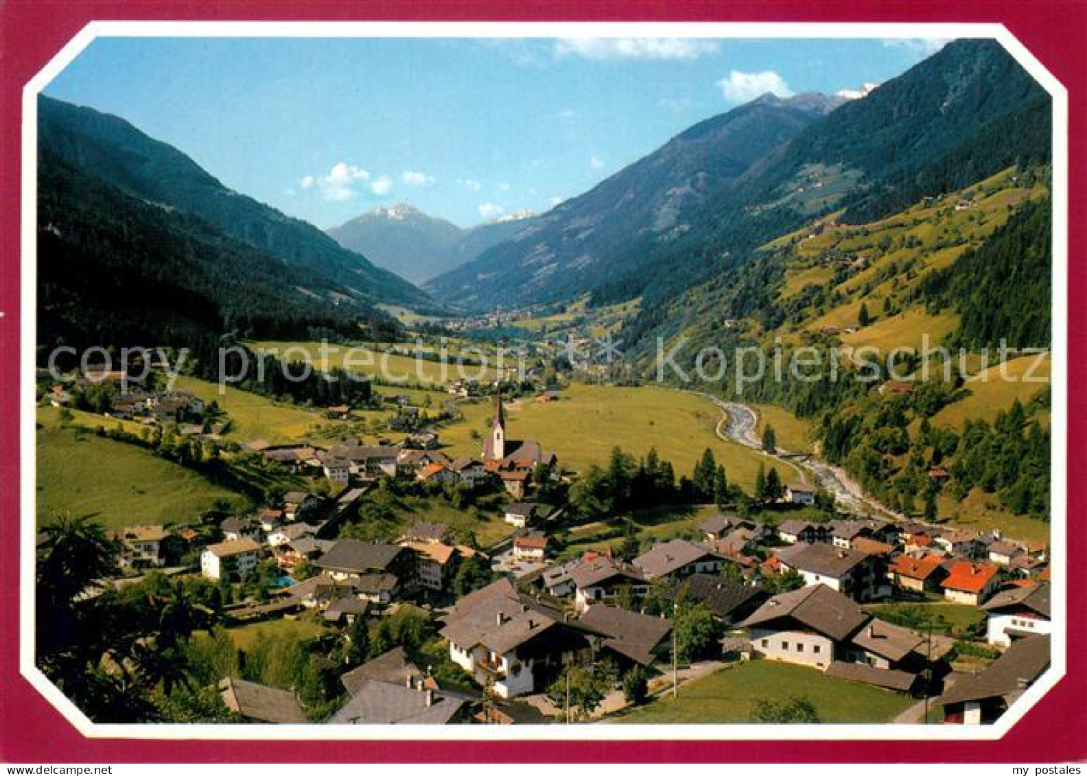 St Leonhard Pitztal Fliegeraufnahme