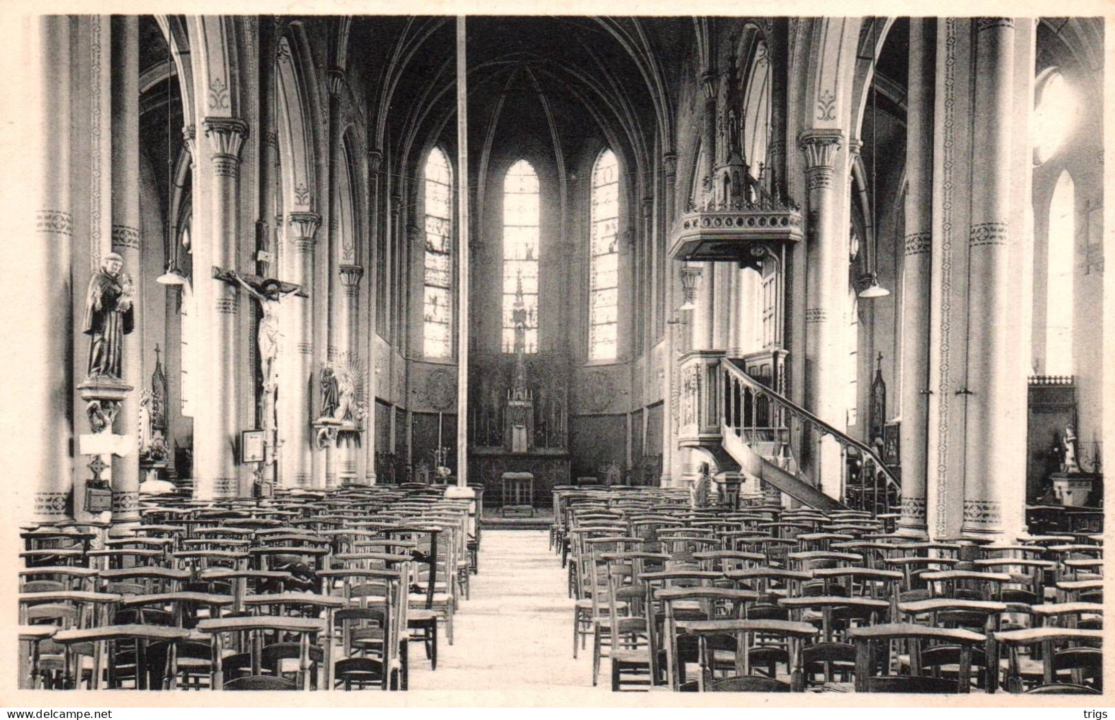 St. Lodewijk - Binnenzicht der Kerk