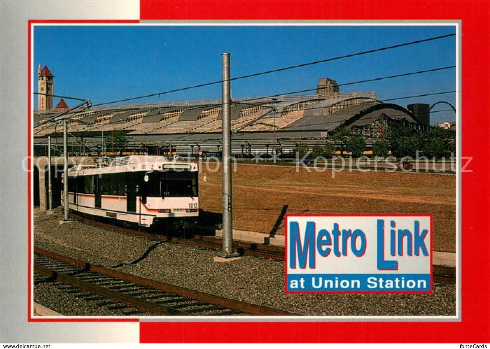 St Louis Missouri Metro Link at Union Station