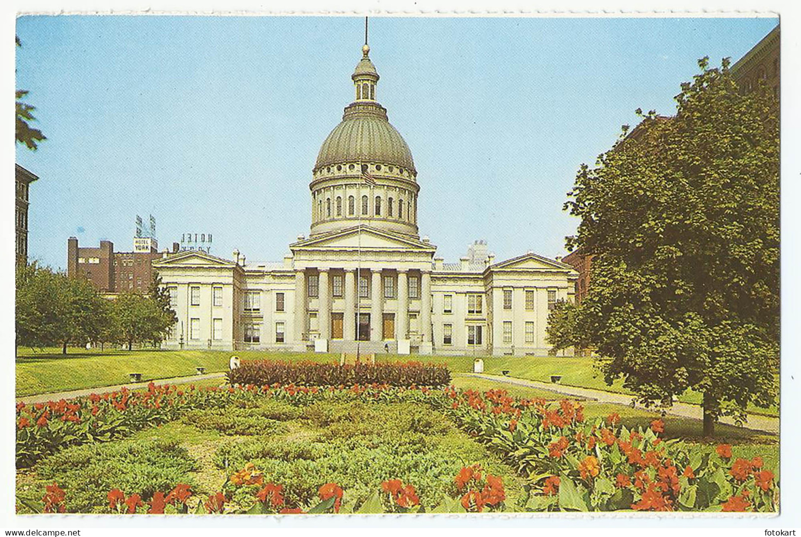 St. Louis Missouri MO, Vintage PC, Old Courthouse