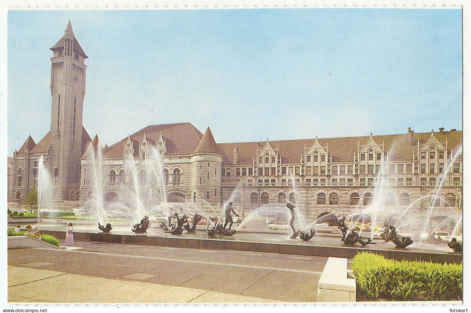 St. Louis Missouri MO, Vintage PC, Union Station