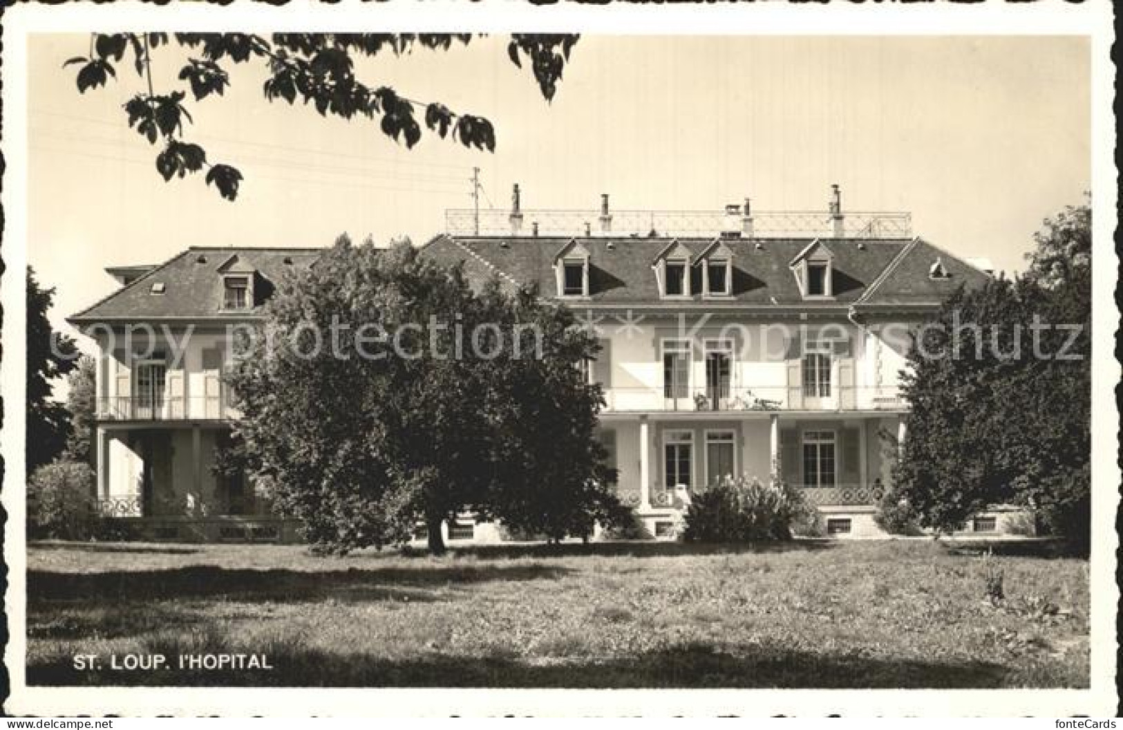 St Loup Pompaples Hopital Krankenhaus