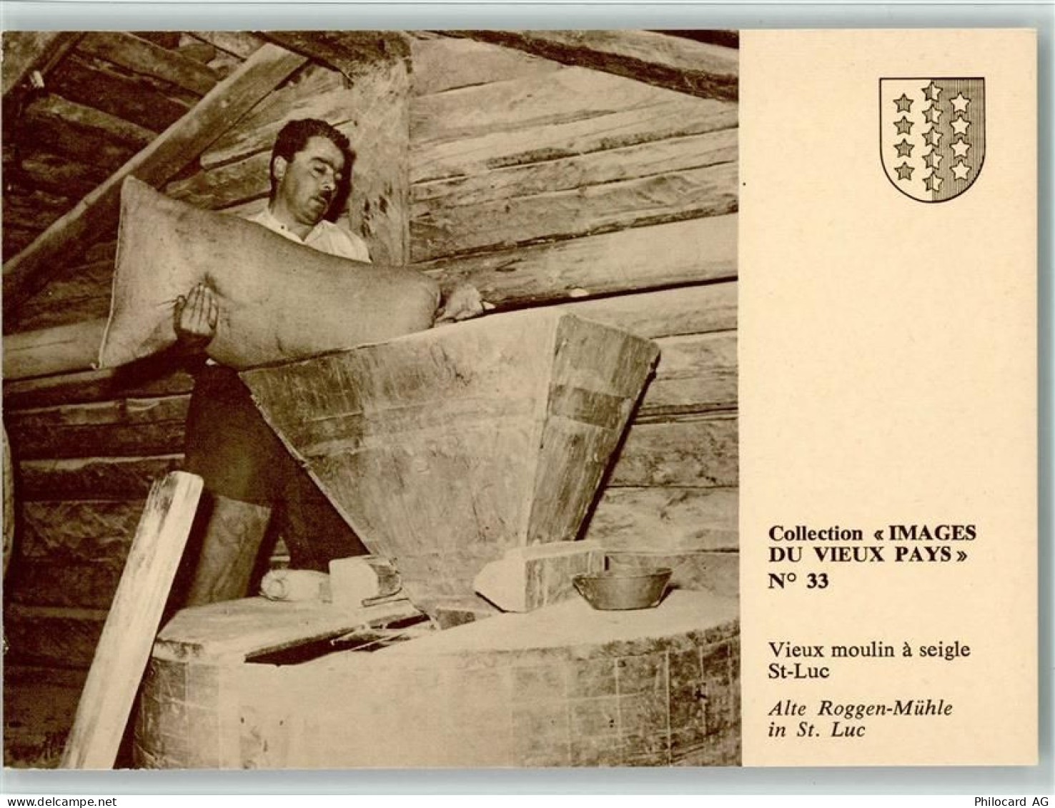 St-Luc Collection Images du vieux Pays Nr. 33 - Berufe - Alte Roggen-Müh... - 10139071