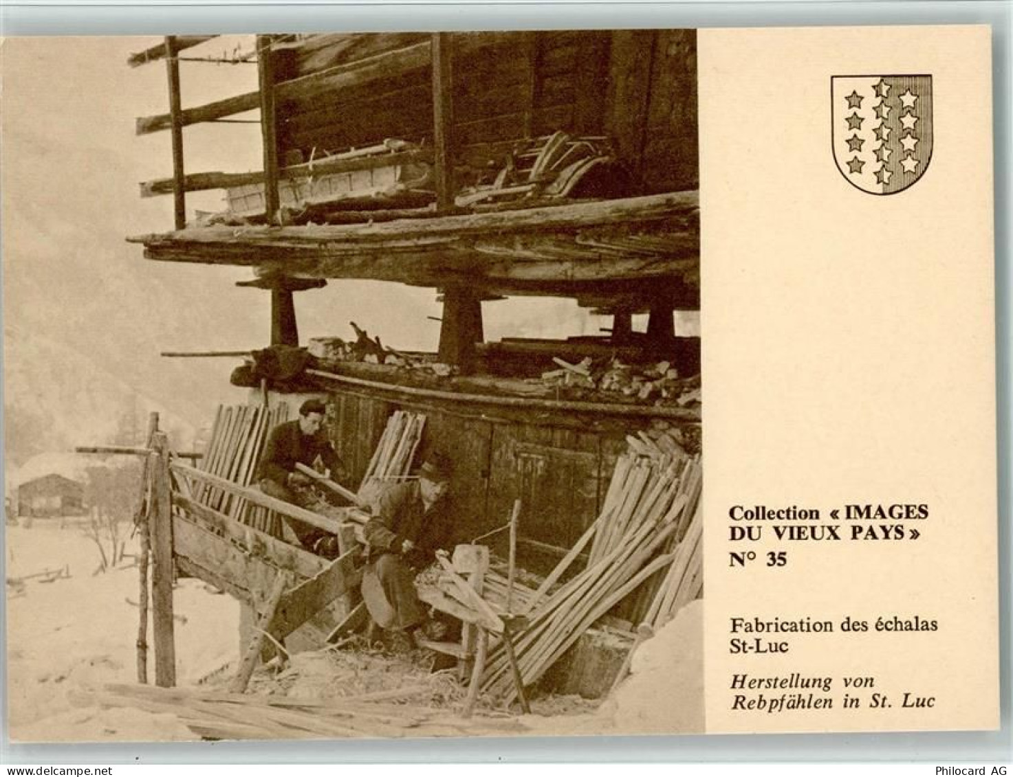 St-Luc Collection Images du vieux Pays Nr. 35, Berufe, Herstellung von R... - 10139073