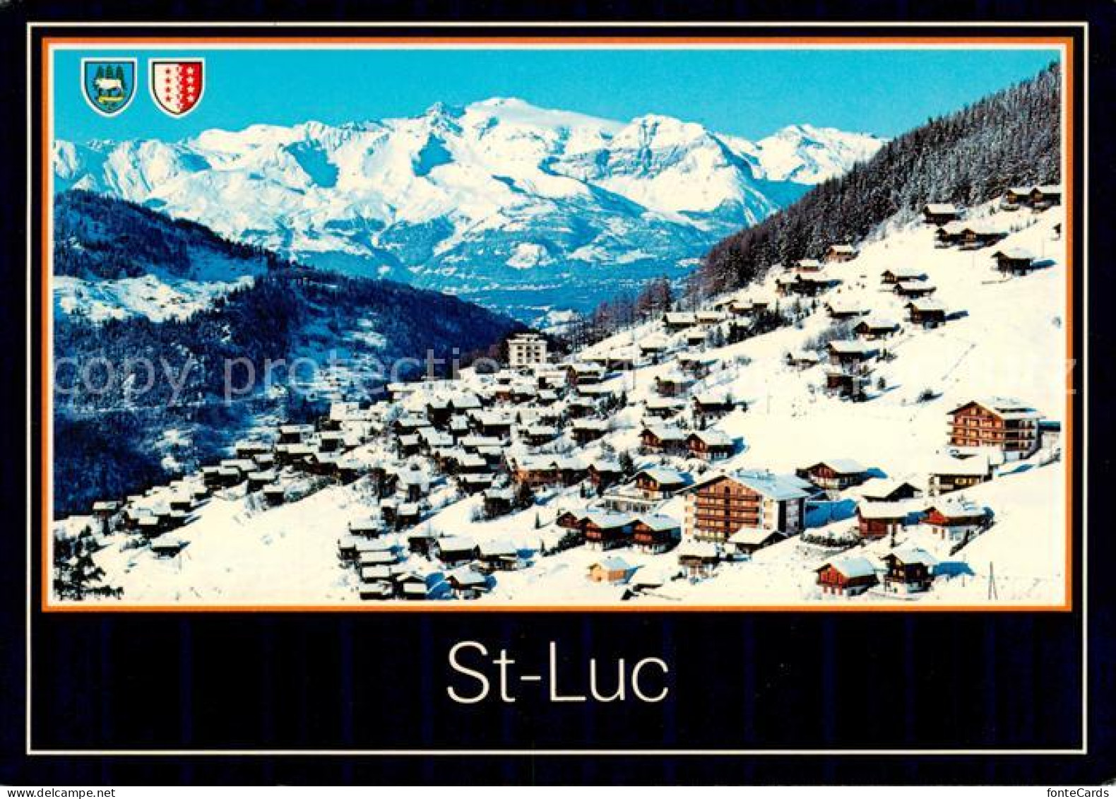 St Luc VS Val d’Anniviers Valais Wildhorn