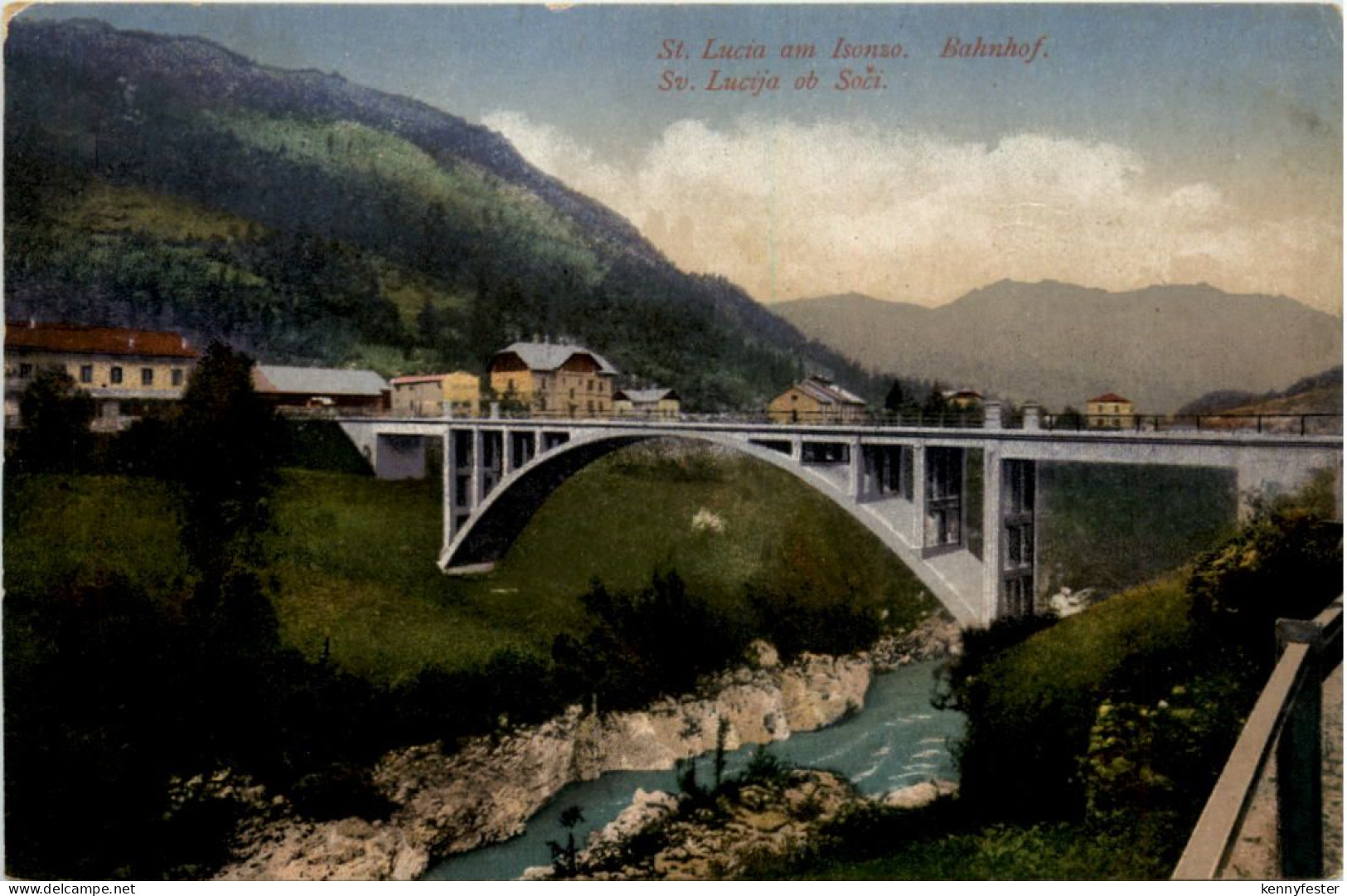St. Lucia am Isonzo - Bahnhof
