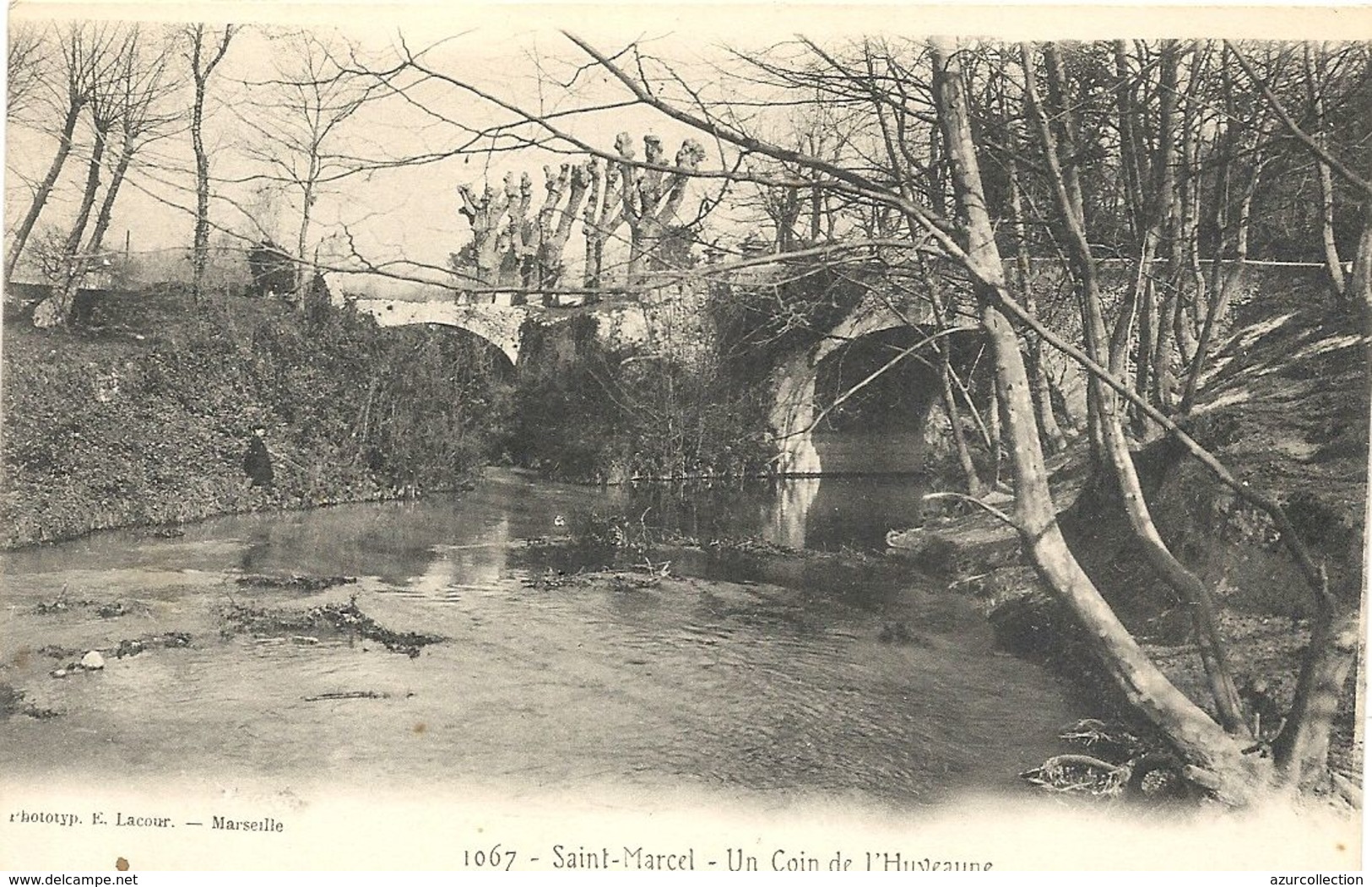 ST MARCEL . UN COIN DE L'HUVEAUNE