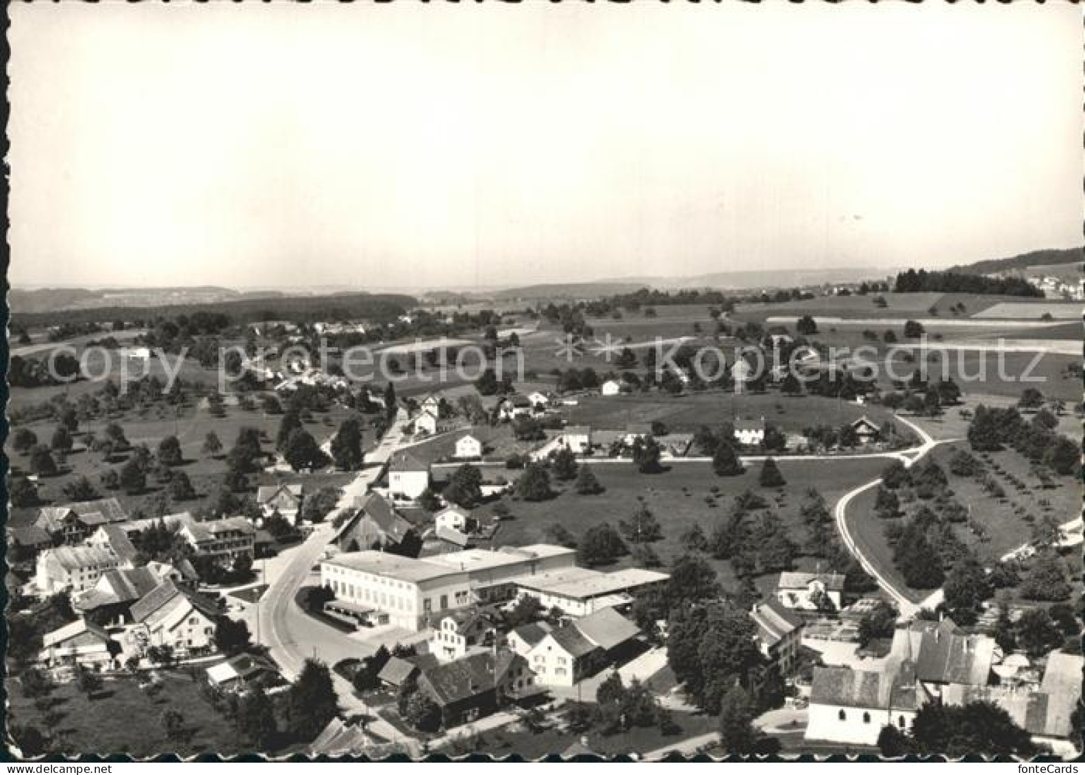 St Margarethen Muenchwilen Fliegeraufnahme