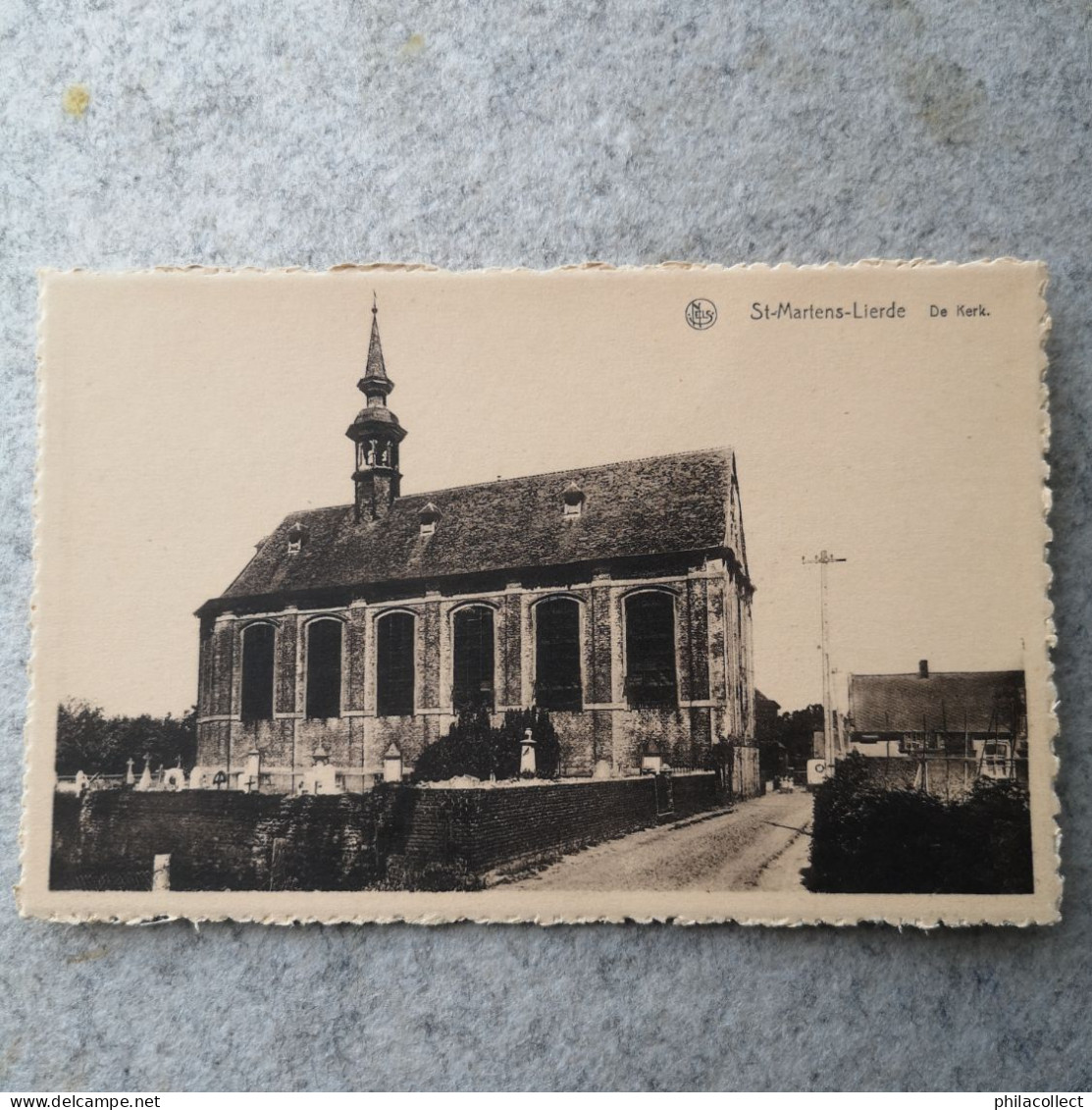 St. Martens Lierde (Lier de) De Kerk (en Omgeving) 19??