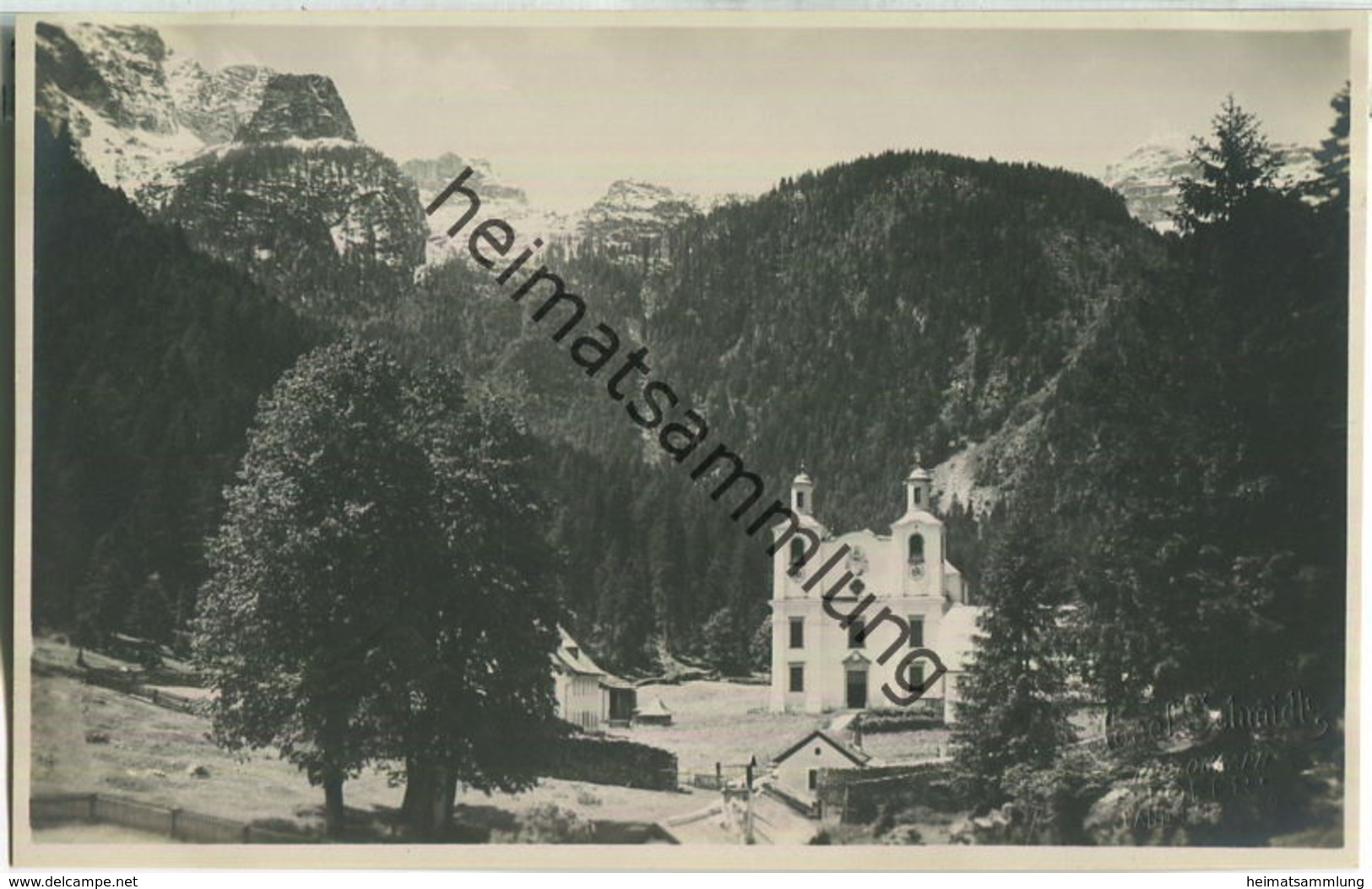 ST. Martin bei Lofer - Kirchental - Foto-Ansichtskarte - Verlag Josef Schmidt Lofer