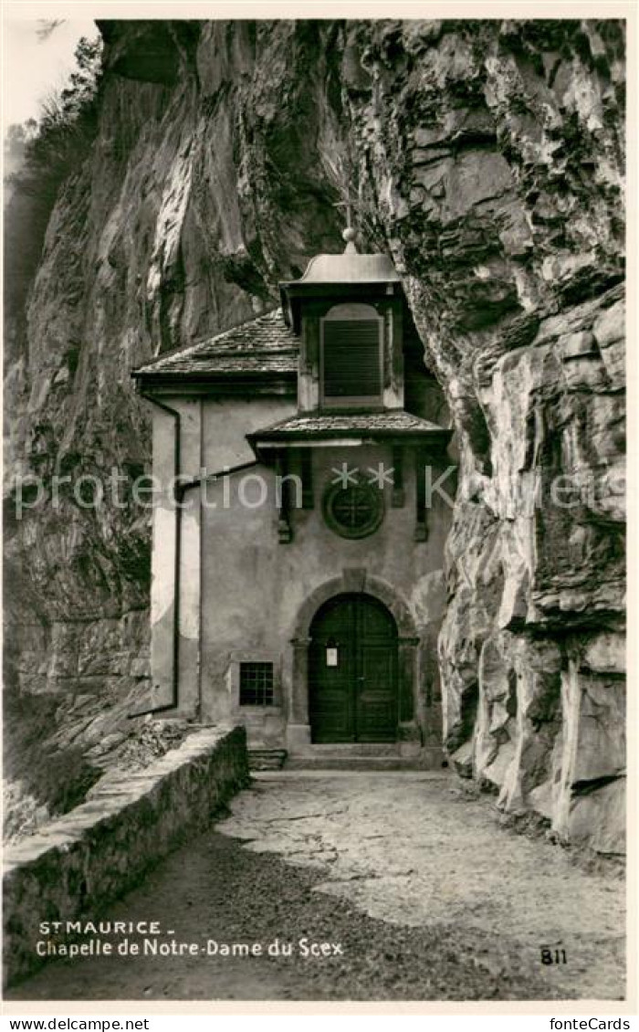 St Maurice  Valais VS Chapelle de Notre Dame du Scex