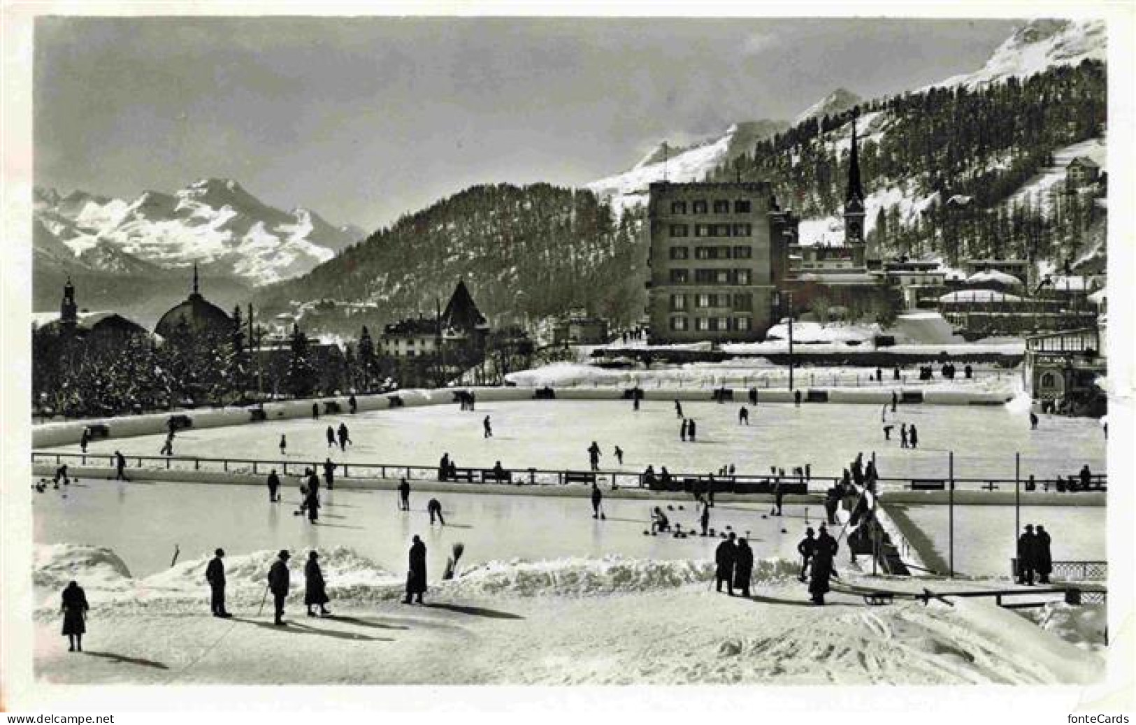 St Moritz  SANKT MORITZ GR Eisbahn Hotel